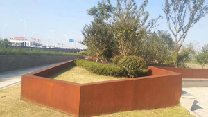 平川耐候钢挡土墙